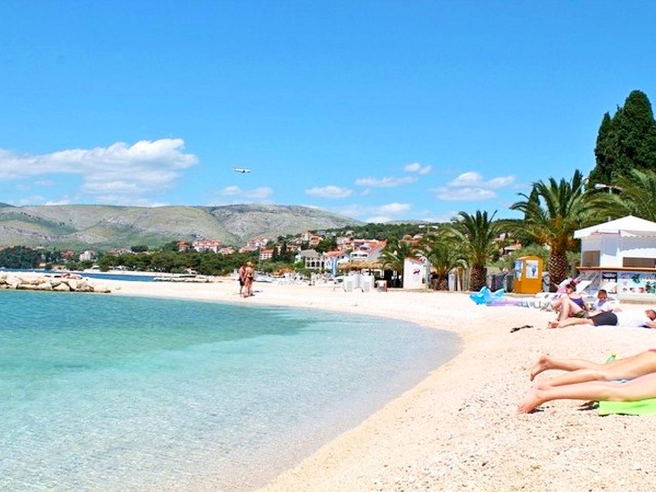 Appartement entier, Apartman s terasom in Trogir, Čiovo