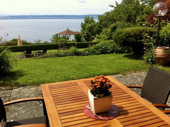 Ferienwohnung für 3 Personen, mit Terrasse und Garten sowie Seeblick und Ausblick in Meersburg - 3