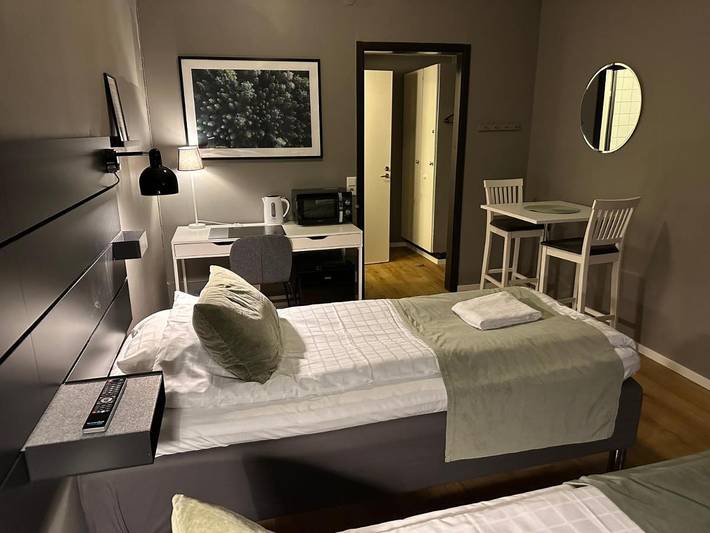 Bed and breakfast för 2 Personer, med Terass samt Bastu och Utsikt i Skellefteå