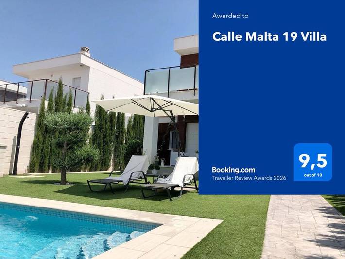 Casa rural para 8 personas, con jardín y piscina en Santa Pola