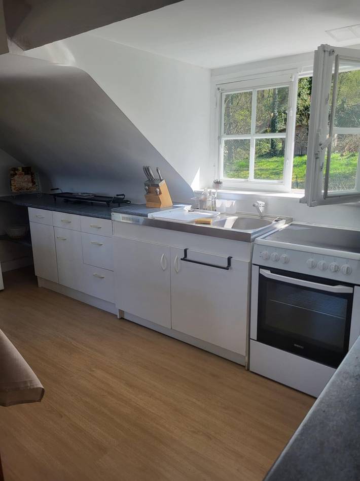 Studios Les Iris - Gîte Bellevue: terraza privada, jardín común y Wi-Fi in Monthou-sur-Cher, Sologne