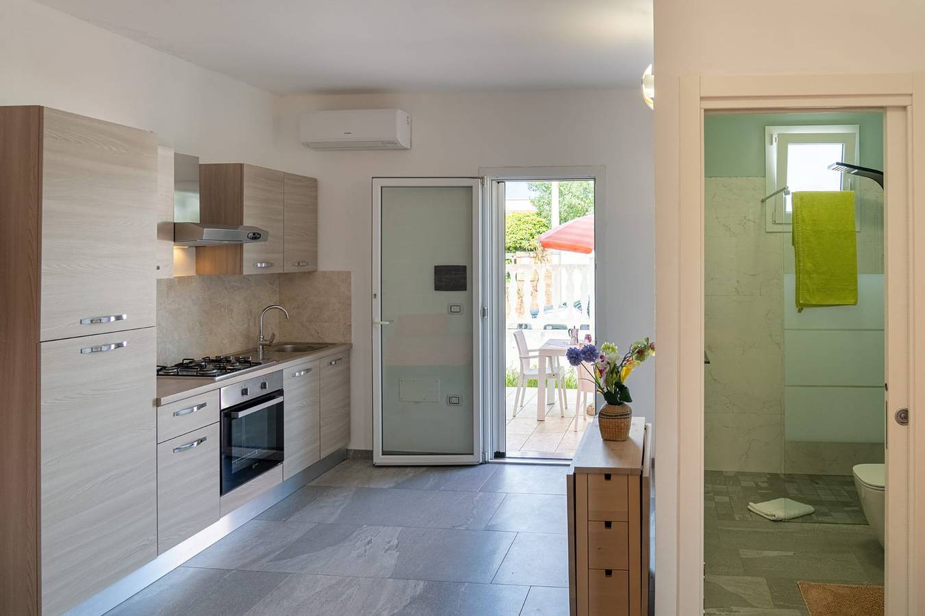 Ganze Wohnung, Ferienwohnung für 4 Personen mit Meerblick in Porto Cesareo, Golf von Tarent
