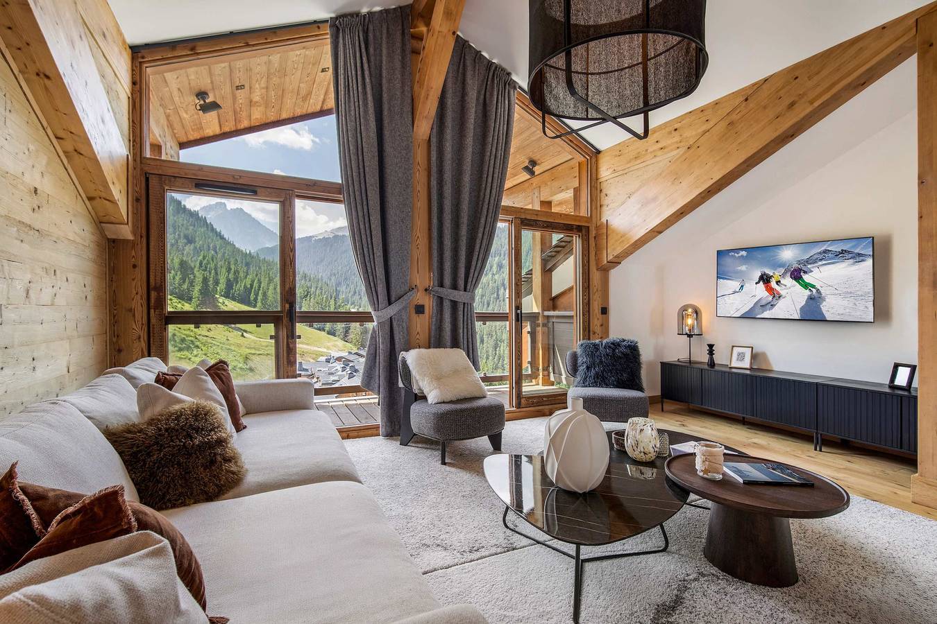Apartamento vacacional entero, Apartamento de vacaciones para 16 personas con balcón/terraza in Courchevel 1650 (Moriond), Saint-Bon-Tarentaise