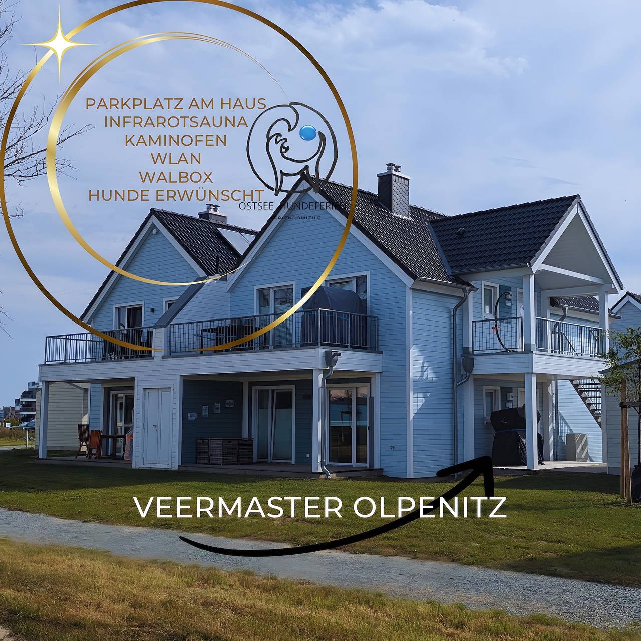 Ganze Wohnung, Veermaster Olpenitz 150m zum Wasser, private Terrasse, Wlan in Olpenitz, Kappeln