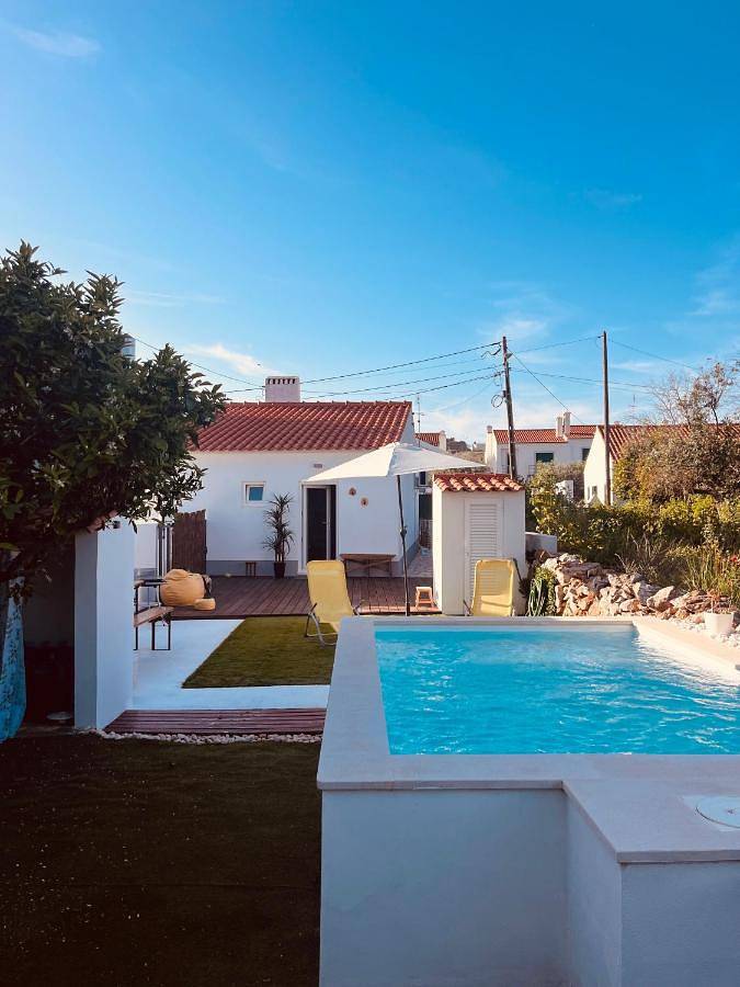 Casa de férias para 3 pessoas, com jardim e vista e ainda piscina, com animais de estimação em Estremoz