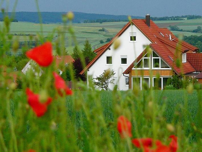 Ferienhaus für 5 Personen, mit Balkon und Garten in Rhön-Bayern