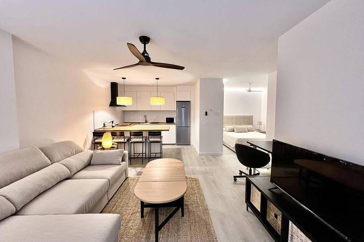 Apartamento de vacaciones para 3 personas, con jardín - 1