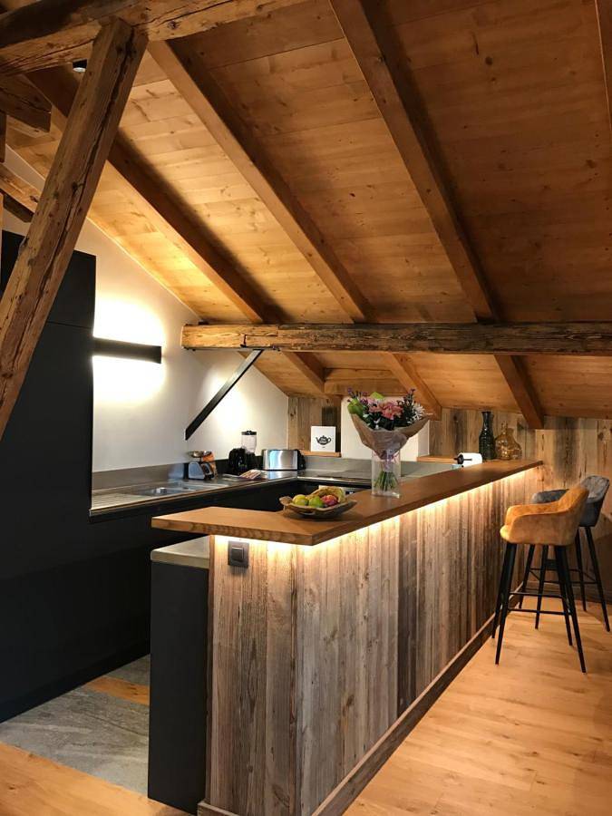 Gîte pour 11 personnes, avec vue ainsi que sauna et balcon à Servoz - 4