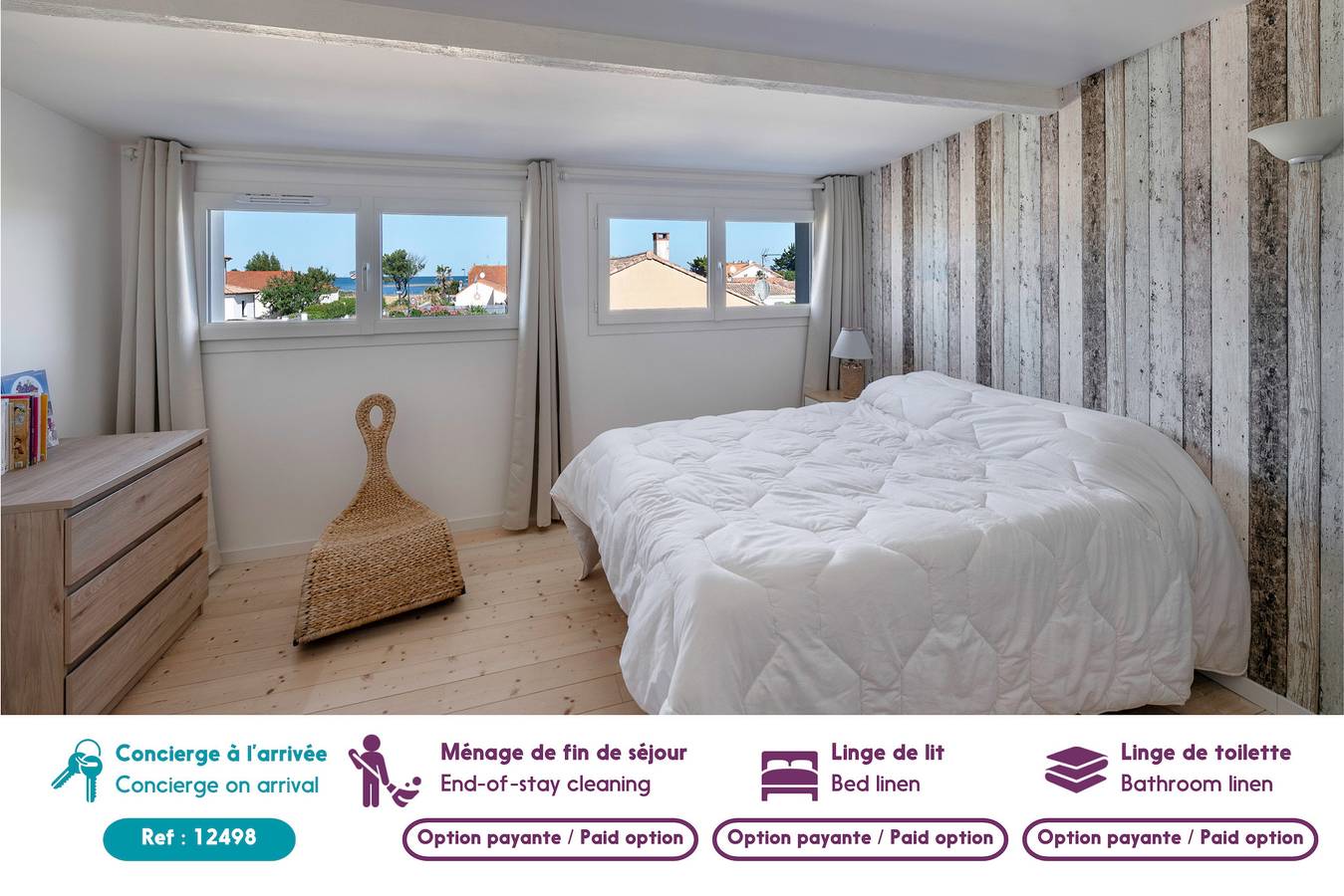50 m zum Meer – 4 Erw. / 2 Kinder in La Plaine-sur-Mer, Côte de Jade