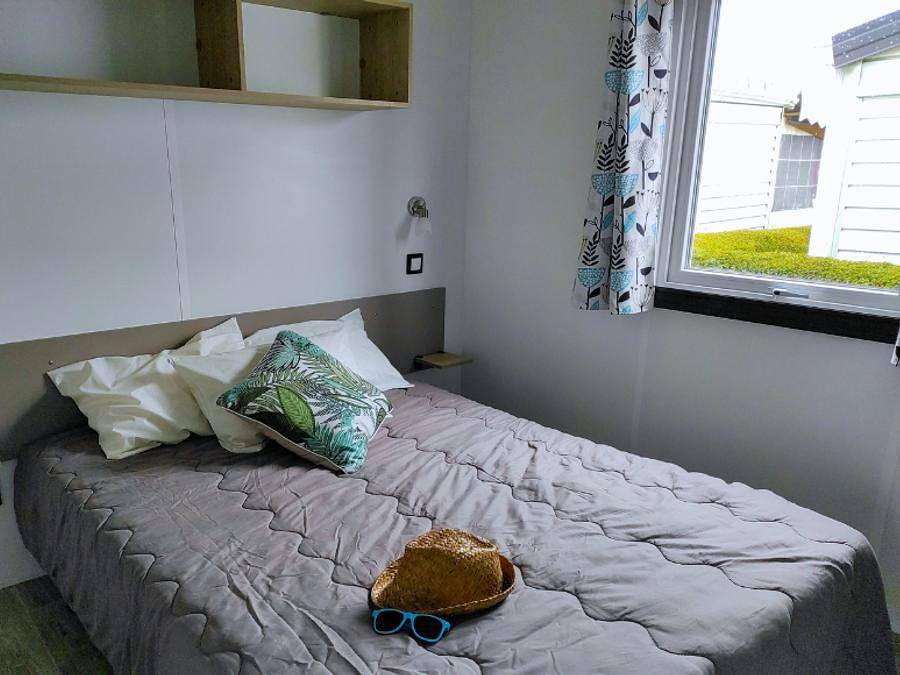 Camping Les Alizés  - Mobilheim 5 personen - Oasis Confort+ 2 Zimmer 26 m² in Saint-Hilaire-de-Riez, Vendée