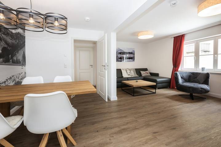 Hütte für 2 Personen, mit Garten und Balkon sowie Ausblick in Obermaiselstein