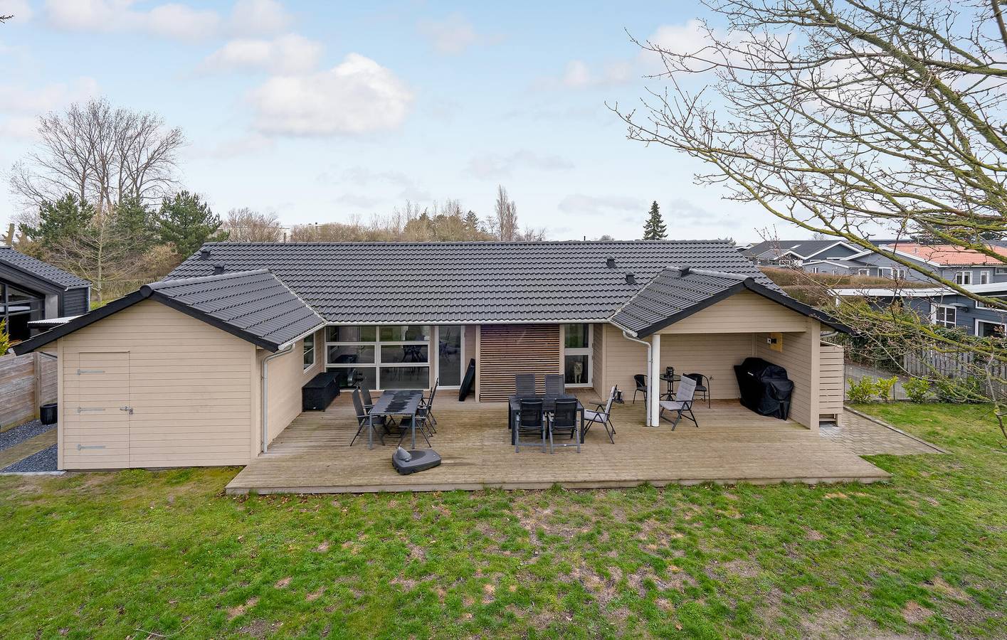 Ferienhaus für 8 Personen mit Terrasse in Nyborg, Nyborg und Umgebung