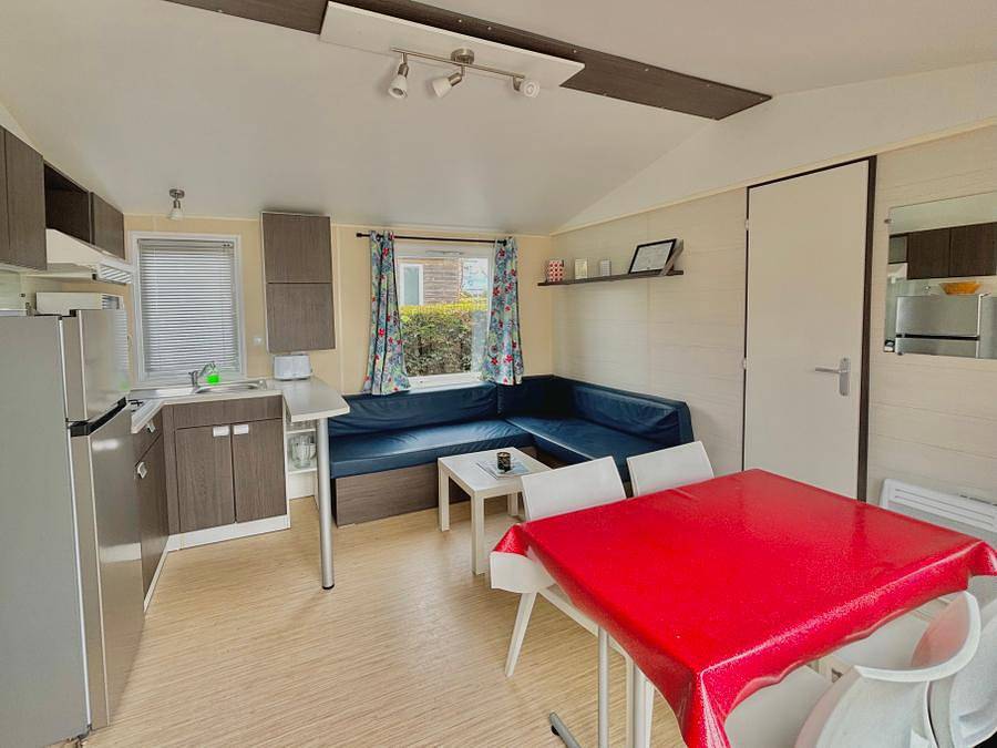 Camping Ensoya - Mobilheim 4 personen - Cottage 2 Schlafzimmer - mit Klimaanlage in Sigean, Côte d'Améthyste