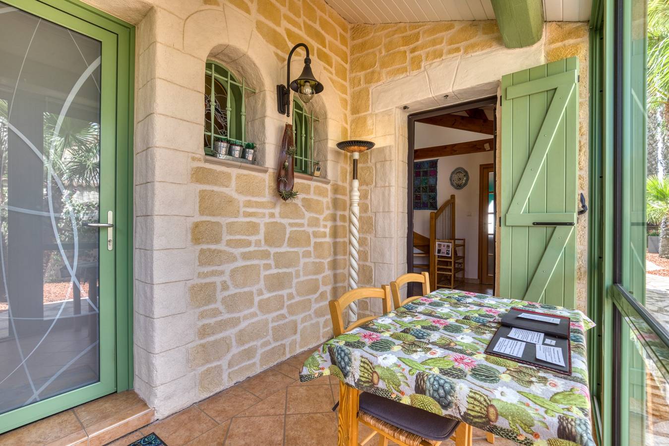 Chambres d'hôtes 'La Palmeraie' avec vue sur mer, Wi-Fi et climatisation in Portiragnes, Côte d'Améthyste