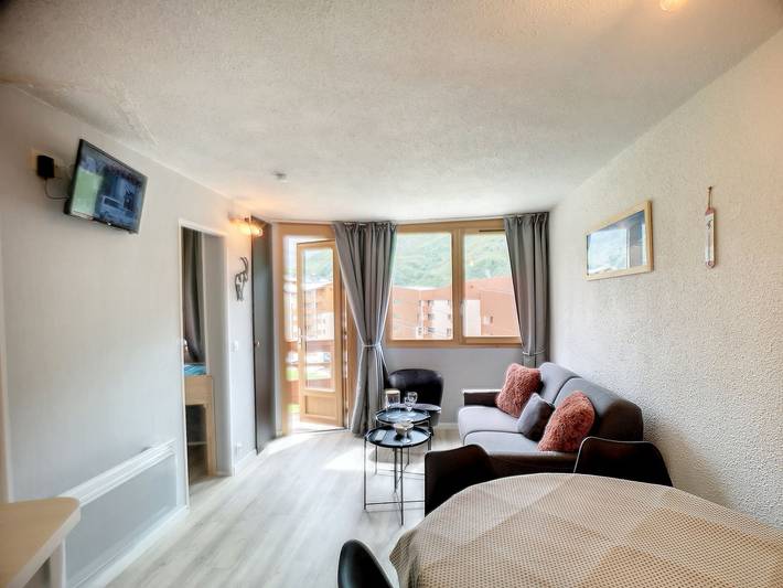 Gîte pour 4 personnes, avec balcon dans Station De Val Thorens - 4