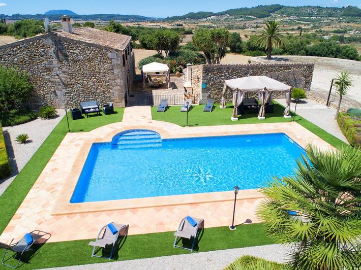 Finca für 6 Personen, mit Garten in Lloret de Vistalegre - 2