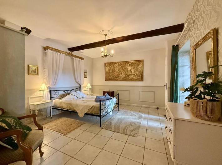 Location de vacances pour 13 personnes, avec jardin ainsi que vue et piscine, animaux acceptés à Saint-André-de-Roquelongue - 3