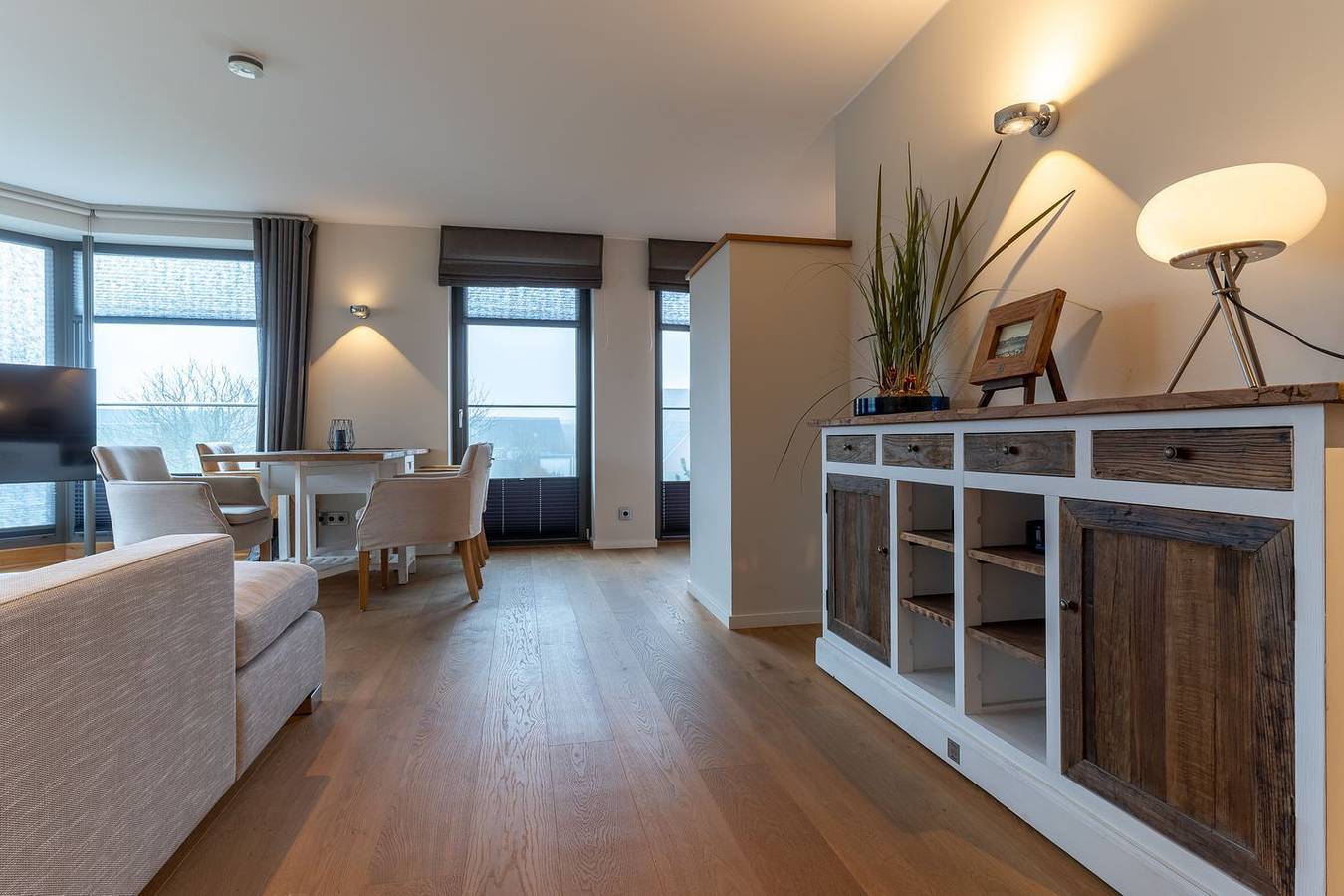Ganze Wohnung, Achtern Diek Og - modernes Appartement in direkter Strandnähe in St. Peter-Ording, Eiderstedt