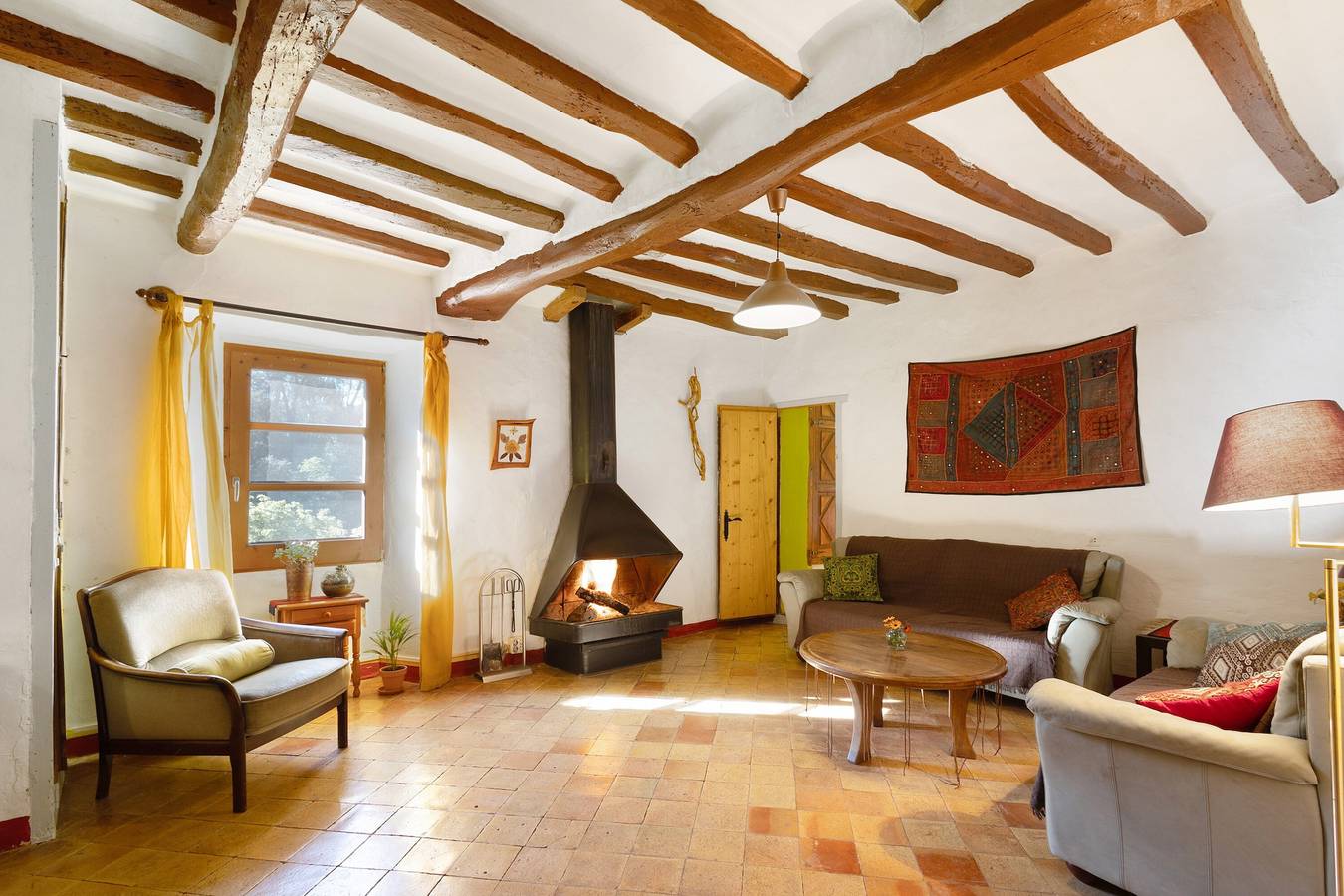 Maison de vacances 'Cal Malla Petit' avec vue montagne, piscine privée et Wi-Fi in Artés, Pla de Bages DO