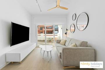 Gîte pour 6 personnes, avec terrasse, adapté aux familles à Motril