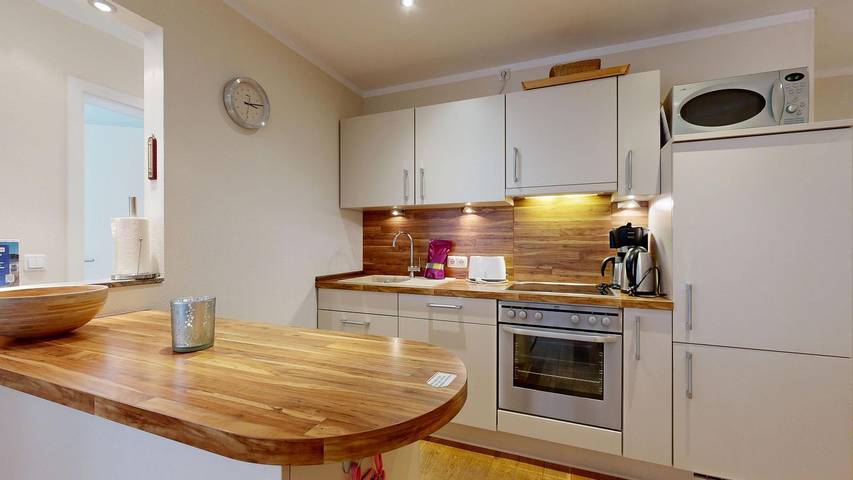 Apartamento entero, Hochwertig ausgestattete Fewo mit 2 Schlafzimmern, Strandkorb am Strand. in Ostseebad Binz, Binz
