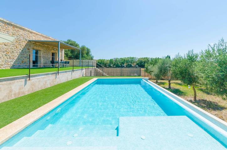 Es Gassons - Ferienhaus mit privaten Pool in Maria De La Salut. Wifi gratis in Maria de la Salut, Mallorca Inselmitte