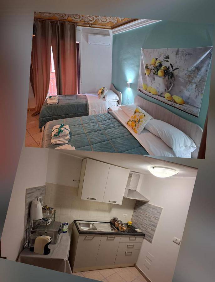 Chambre d’hôte pour 4 personnes, avec balcon et vue à Agrigente