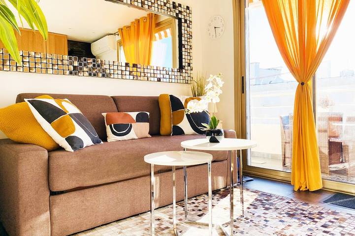 Ferienwohnung für 2 Personen, mit Balkon und Pool in Saint-Tropez