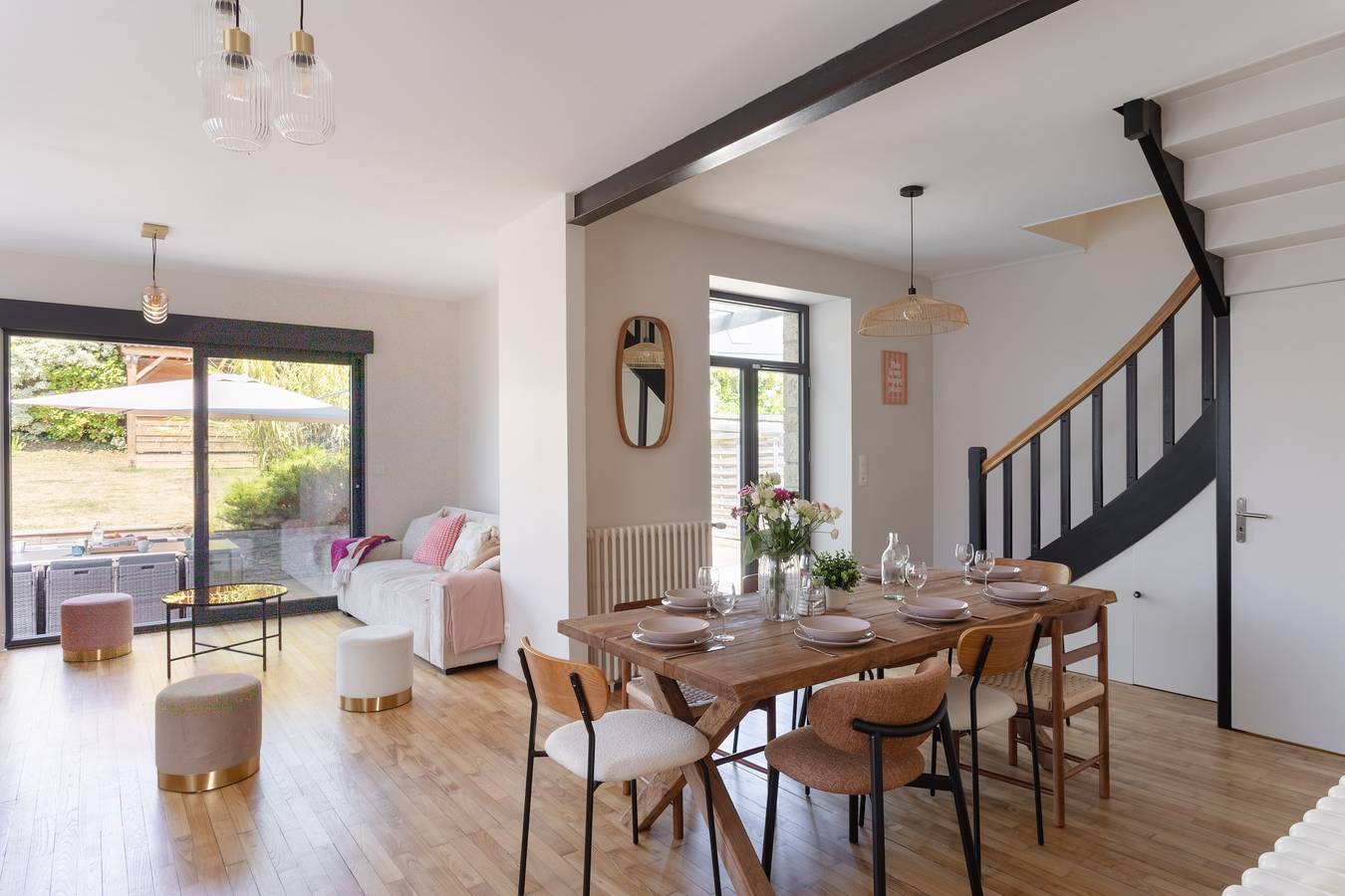 Ferienhaus für 10 Personen mit Garten in Lancieux, Dinan und Umgebung