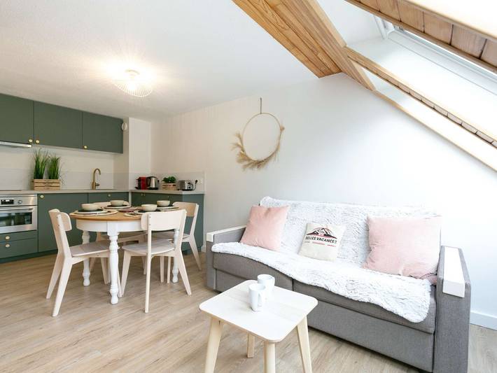Appartement entier, Duplex T2 rénové pour 4 personnes à Vielle-Aure avec parking privé et navette gratuite in Vielle-Aure, Parc national des Pyrénées