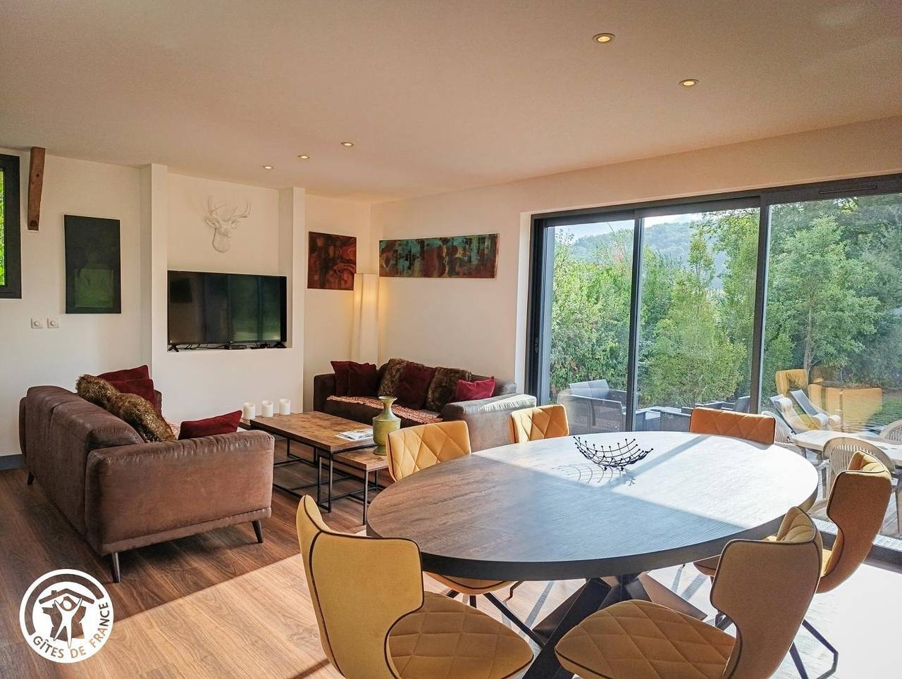 Gîte für 6 Personen mit Terrasse in Meyronne, Zentralmassiv