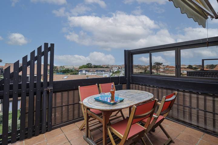 Appartement de vacances pour 5 personnes, avec Balcon et Vue sur le lac