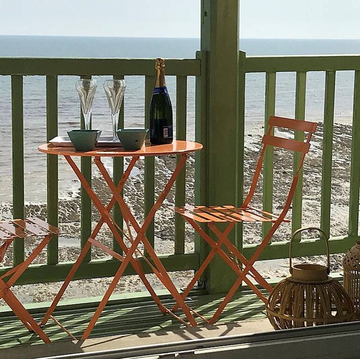 Gîte pour 4 personnes, avec Balcon ainsi que Terrasse et Jardin à Ault