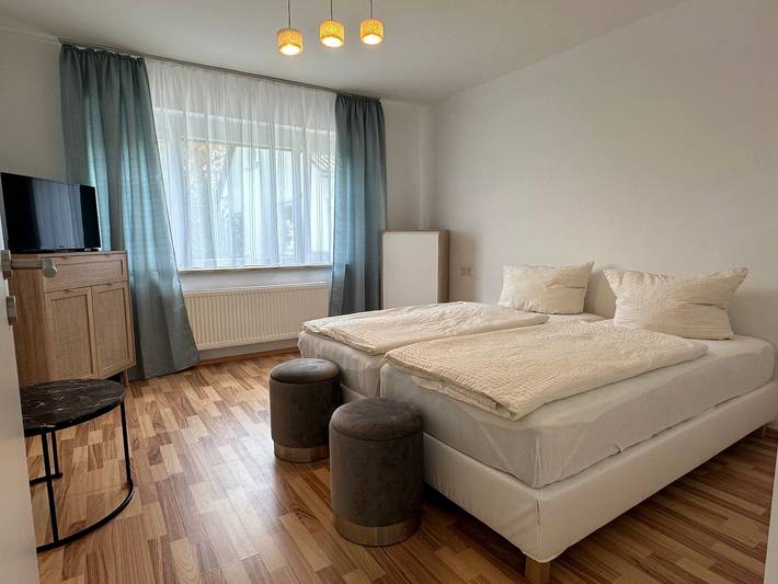 Appartement entier, Appartement "Dreams im Obergeschoss" avec terrasse privée et Wi-Fi in Kötz, Souabe (Bavière)