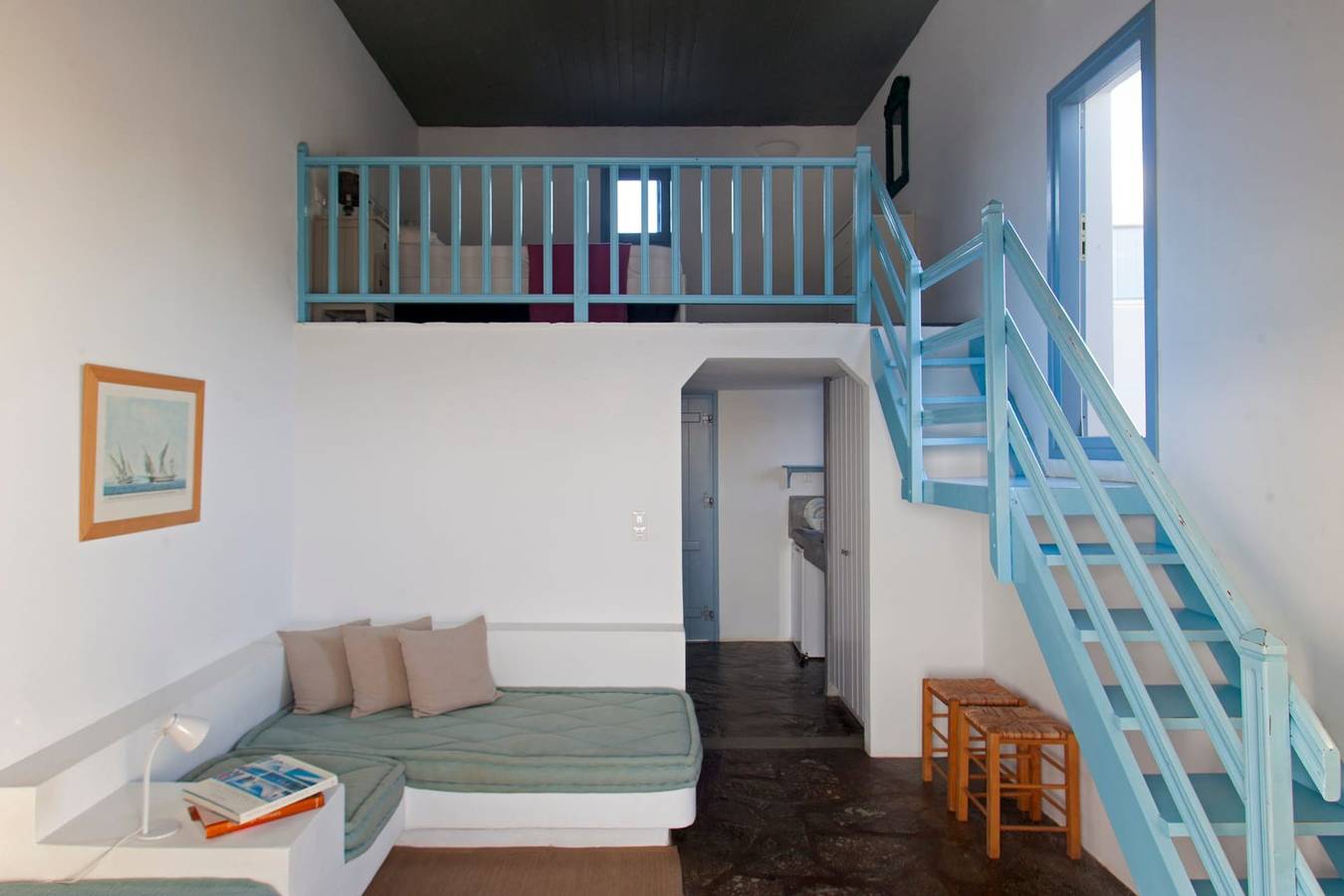 Appartement entier, Appartement de vacances pour 2 personnes avec terrasse in Unité régionale de Paros