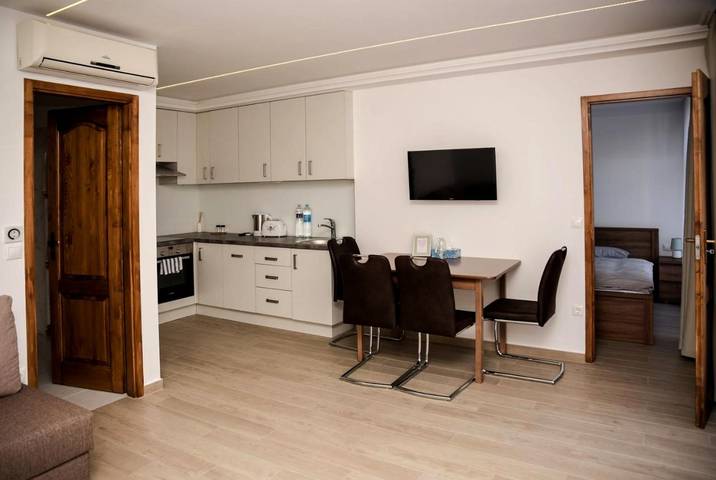 Appartement de vacances pour 4 personnes, avec vue et jardin