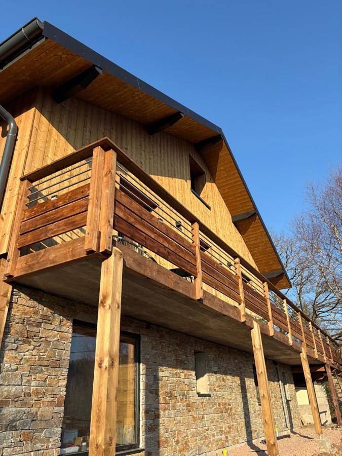 Chalet Cimebleu Spa & Sauna in Basse-sur-le-Rupt, Parc naturel régional des Ballons des Vosges