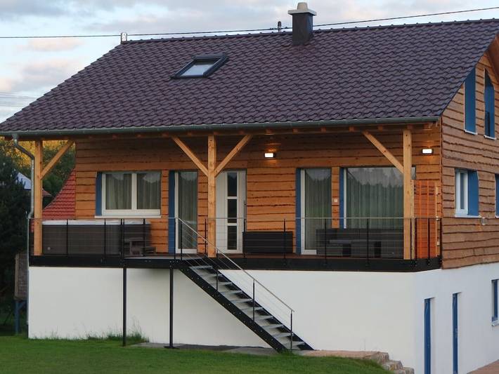 Ferienhaus für 7 Personen, mit Terrasse und Garten in Naturpark Obere Donau - 3
