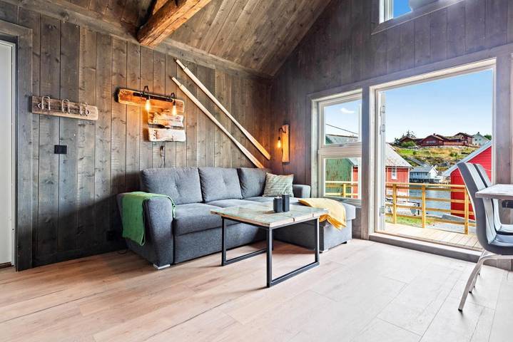 BnB für 4 Personen, mit Terrasse und Ausblick in Norwegen