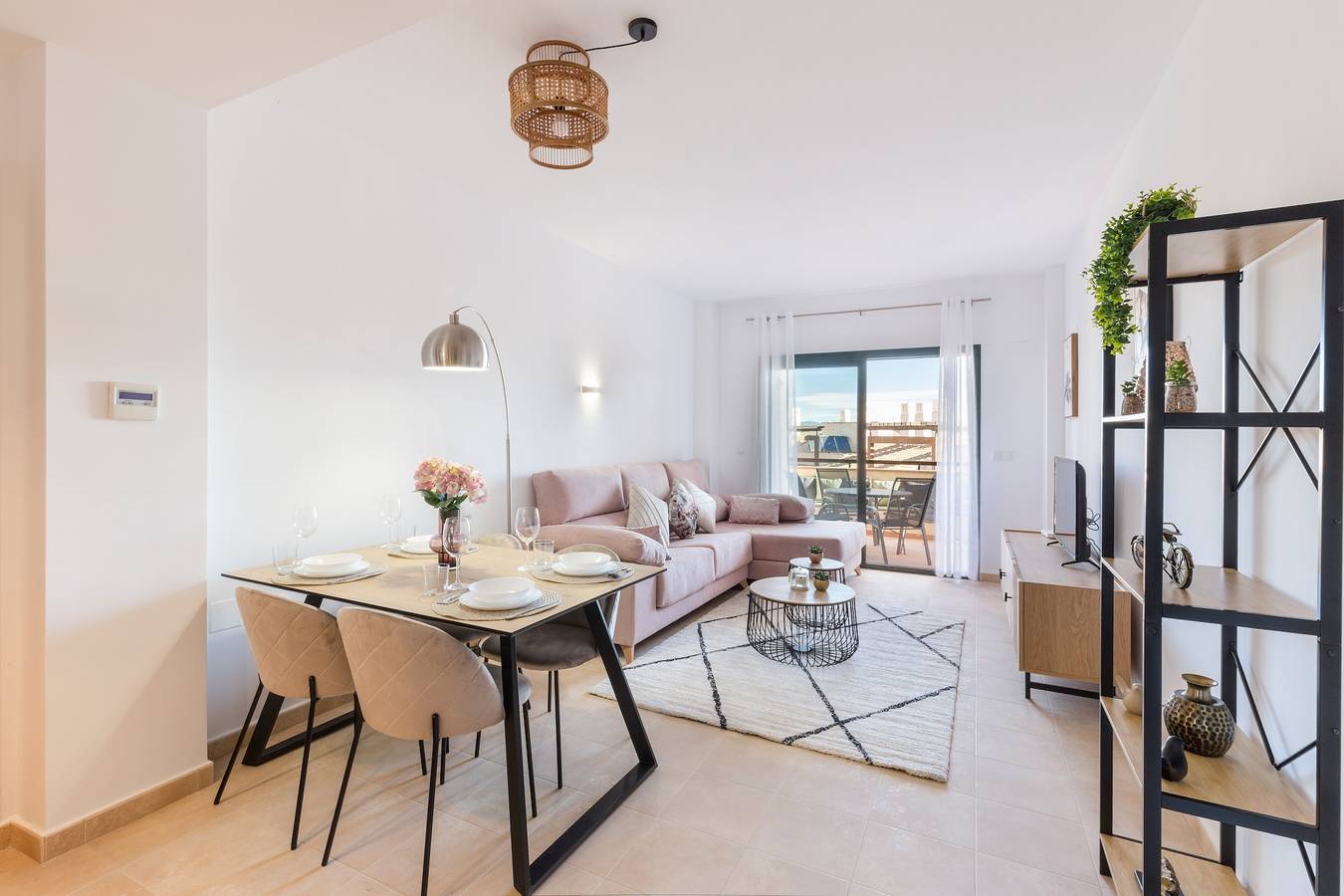 Hel leilighet, Ferieleilighet for 4 personer med barnebasseng in Hacienda del alamo, Fuente Alamo de Murcia