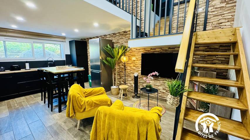Gîte pour 4 personnes, avec jardin, animaux acceptés
