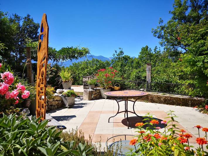 Chambre d’hôte pour 4 personnes, avec jardin