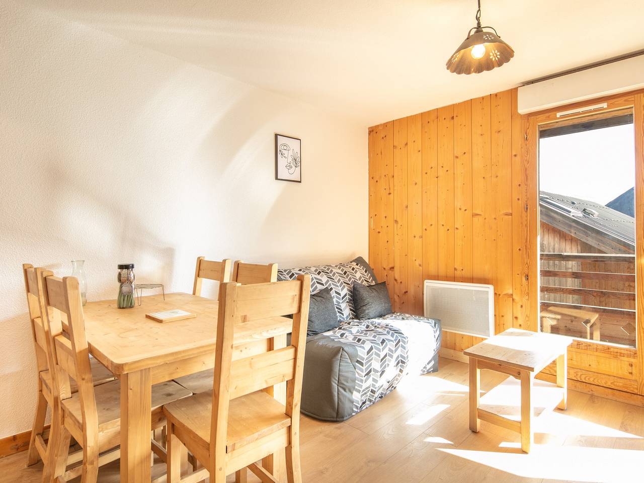 Entire studio, Les Biches N°84 in Saint-Sorlin-d'Arves, Saint-Jean-de-Maurienne region