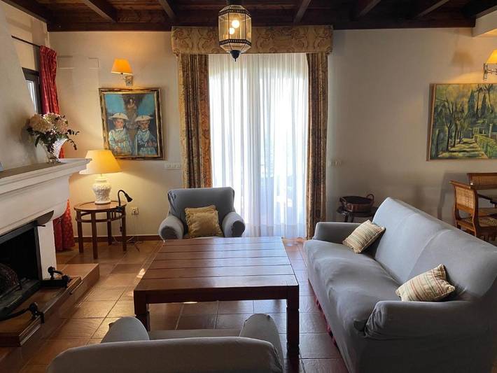 Casa rural para 9 personas, con piscina además de jardín y vistas en Sierra Norte de Sevilla - 3