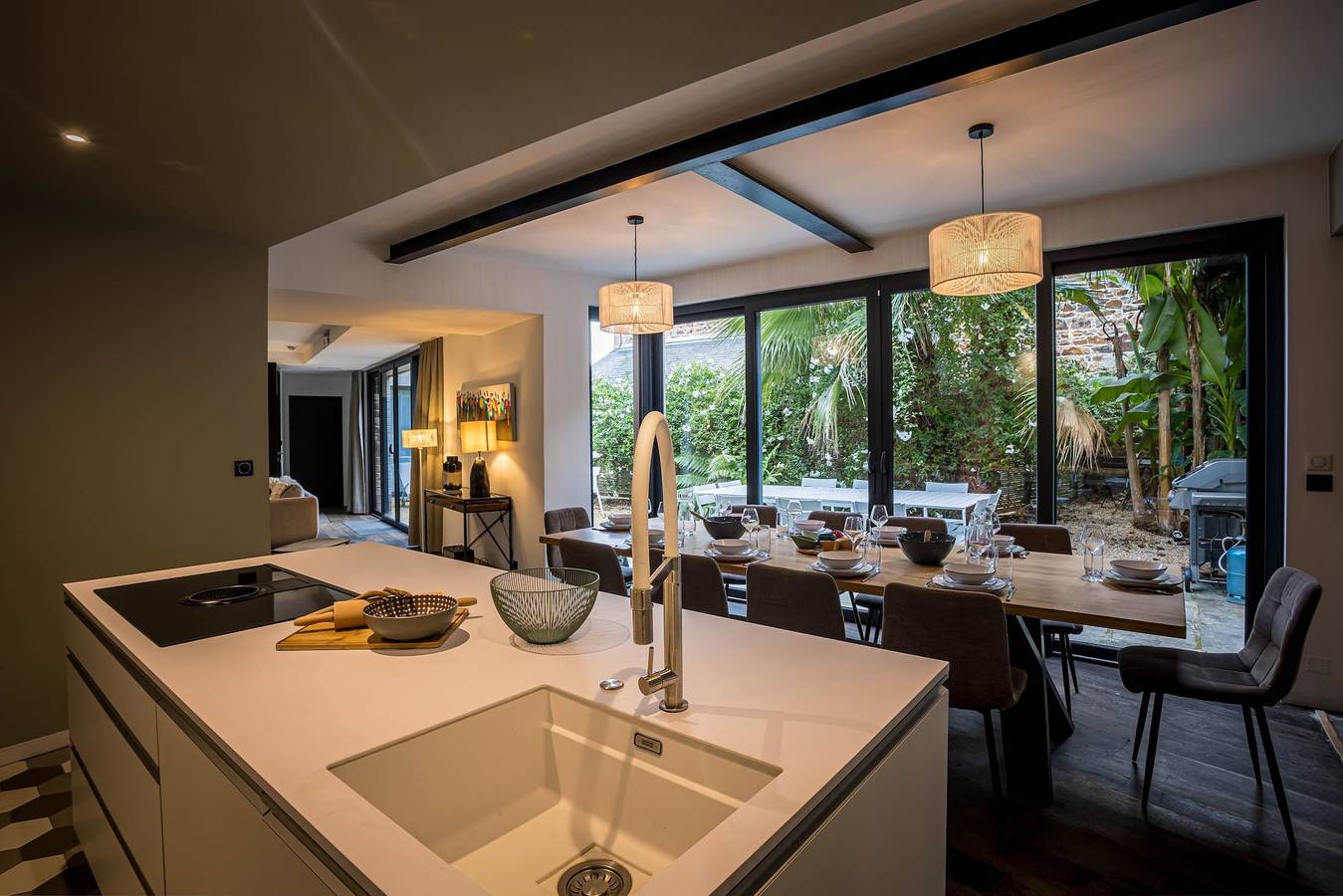 La villa du port · La villa du port - pool and spa in Perros-Guirec, Rosa Granitküste