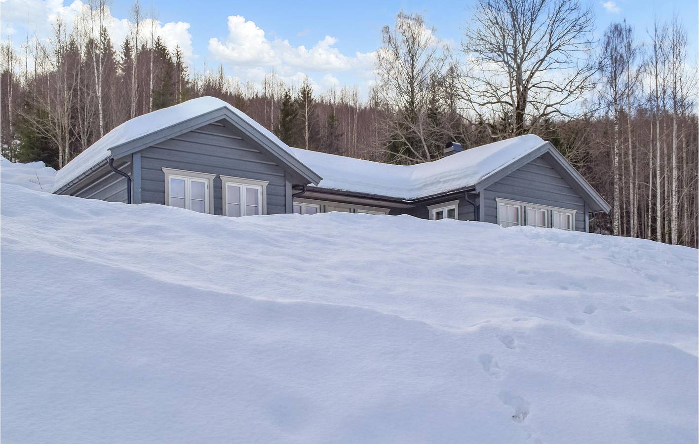 Ferienhaus für 9 Personen mit Terrasse in Krødsherad