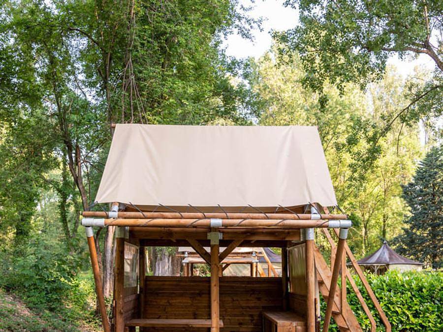 Camping Bois et Toilés - Insolite 2 personnes - Bivouac Avec literie. in Saint-Rambert-d'Albon, Région de Valence