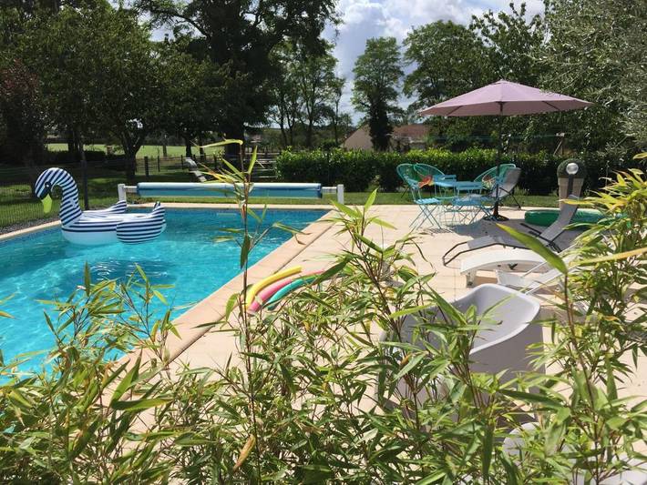 Casa de vacaciones para 5 personas, con terraza y piscina - 1
