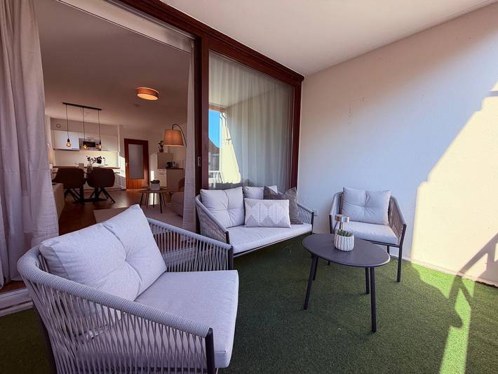 Ferienwohnung für 4 Personen, mit Balkon und Garten sowie Seeblick und Ausblick in Hagnau am Bodensee - 4