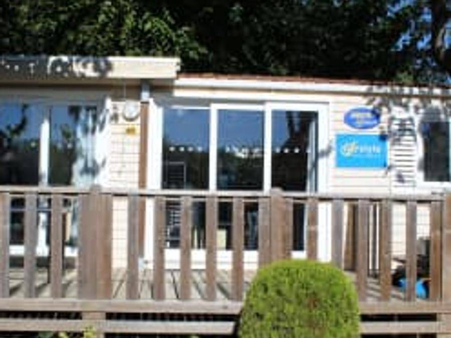 Camping La Masia - Stacaravan 6 personen - Saphir, 2 slaapkamers in Els Pins Blanes, Blanes